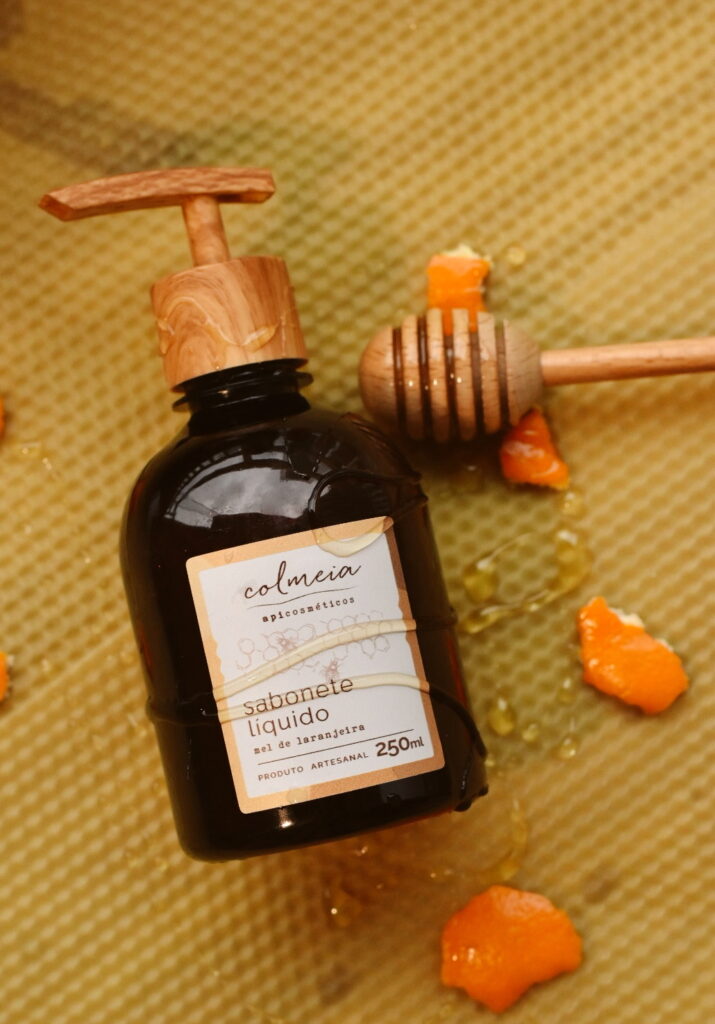 🍯🍊 Sabonete Líquido de Mel de Laranjeira