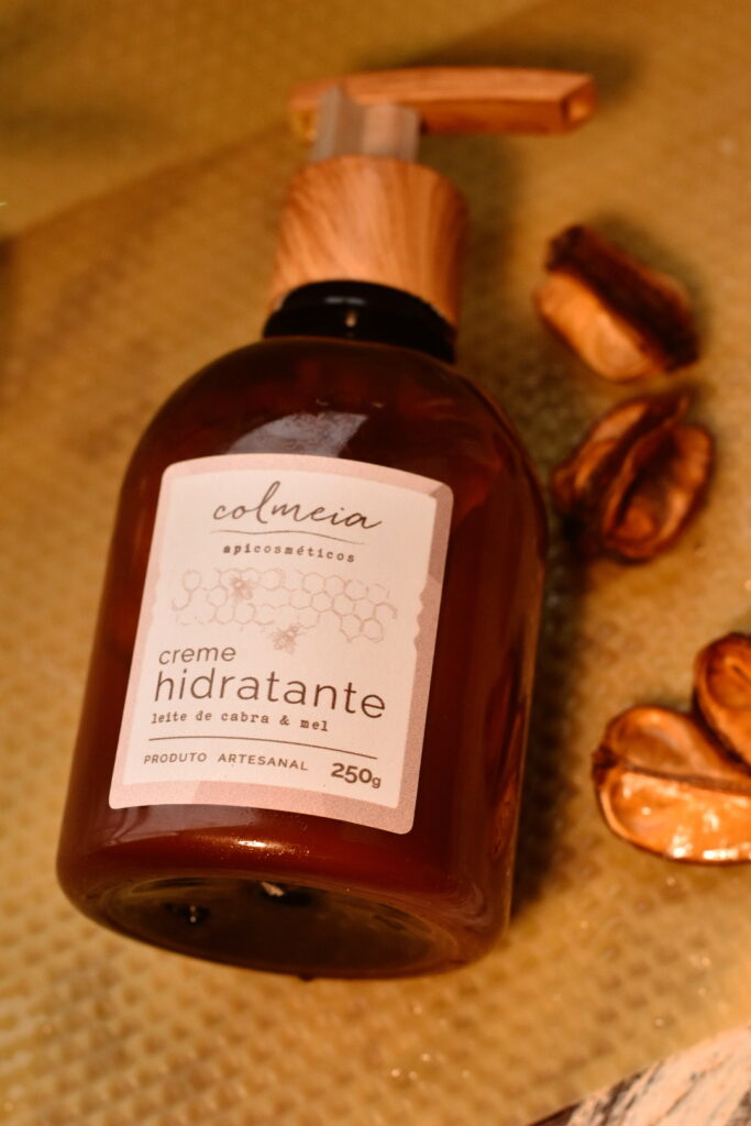 🥛🍯 Creme Hidratante de Leite de Cabra & Mel | Colmeia